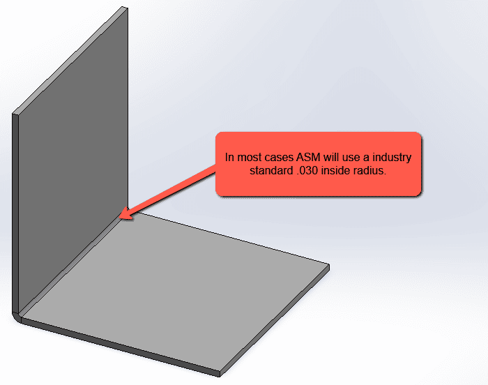 bend radius