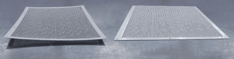 sheet metal fab terms - oil canning